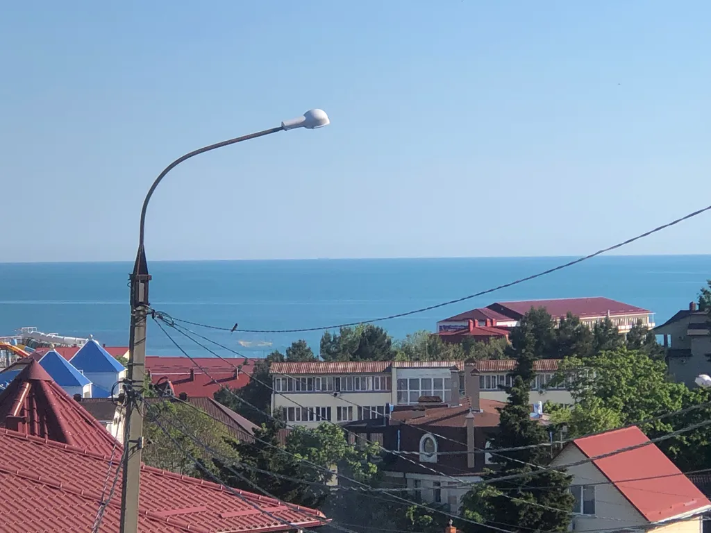 Номер Комфорт с удобствами с видом на море, общий балкон, 2-й этаж