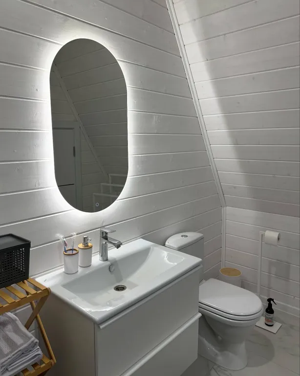 Уютный дом с видом на сосновый лес