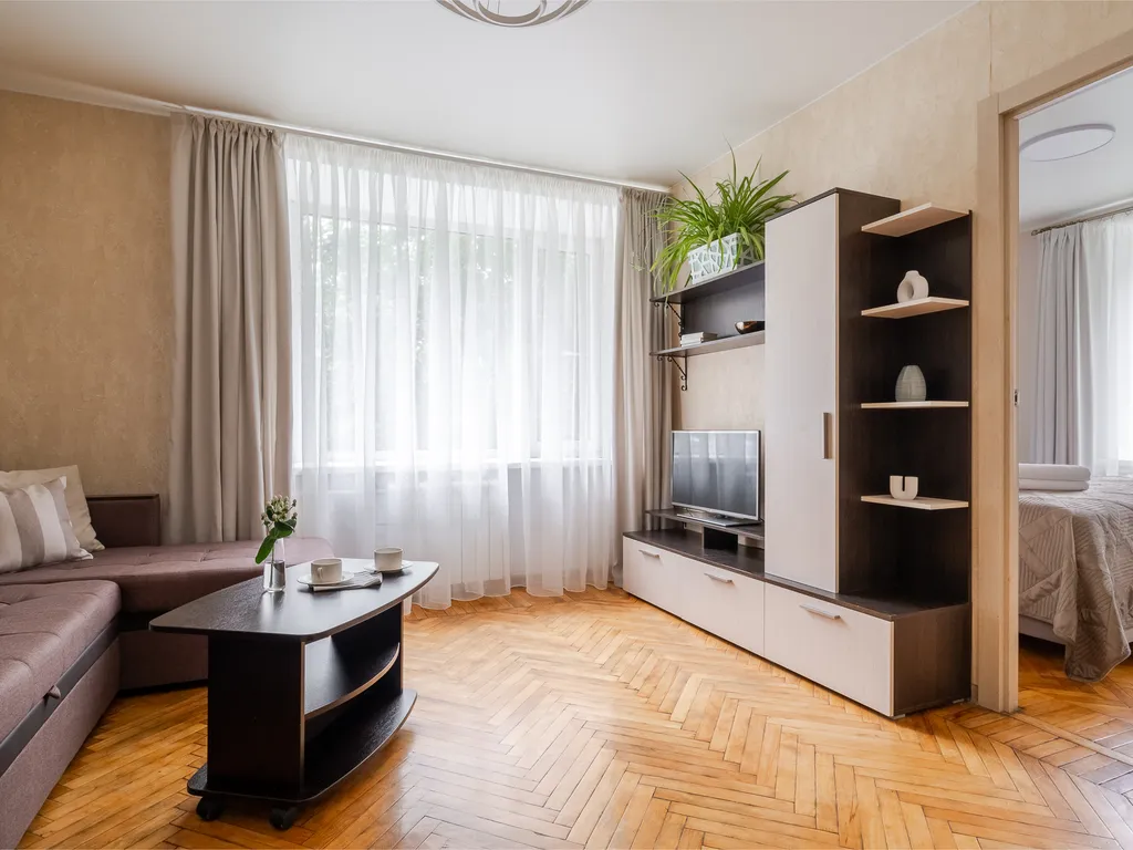 Квартира 2-комнатная квартира Kvart-Hotel метро Белорусская — Москва