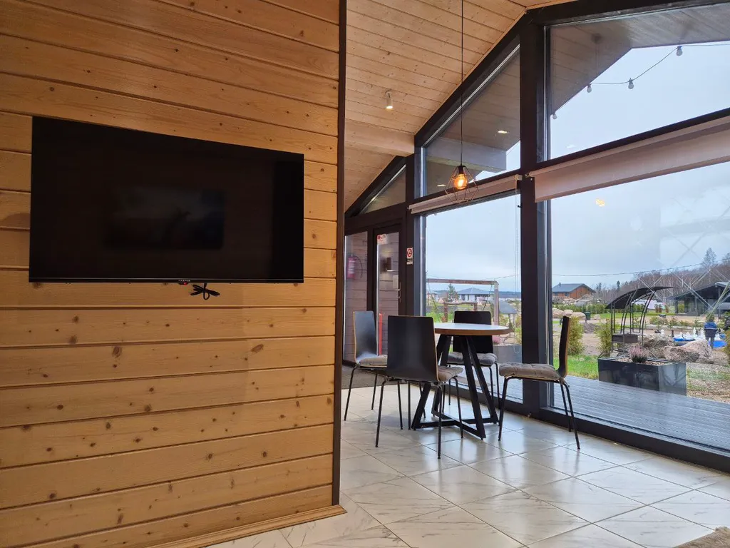 Панорамный коттедж с видом на залив