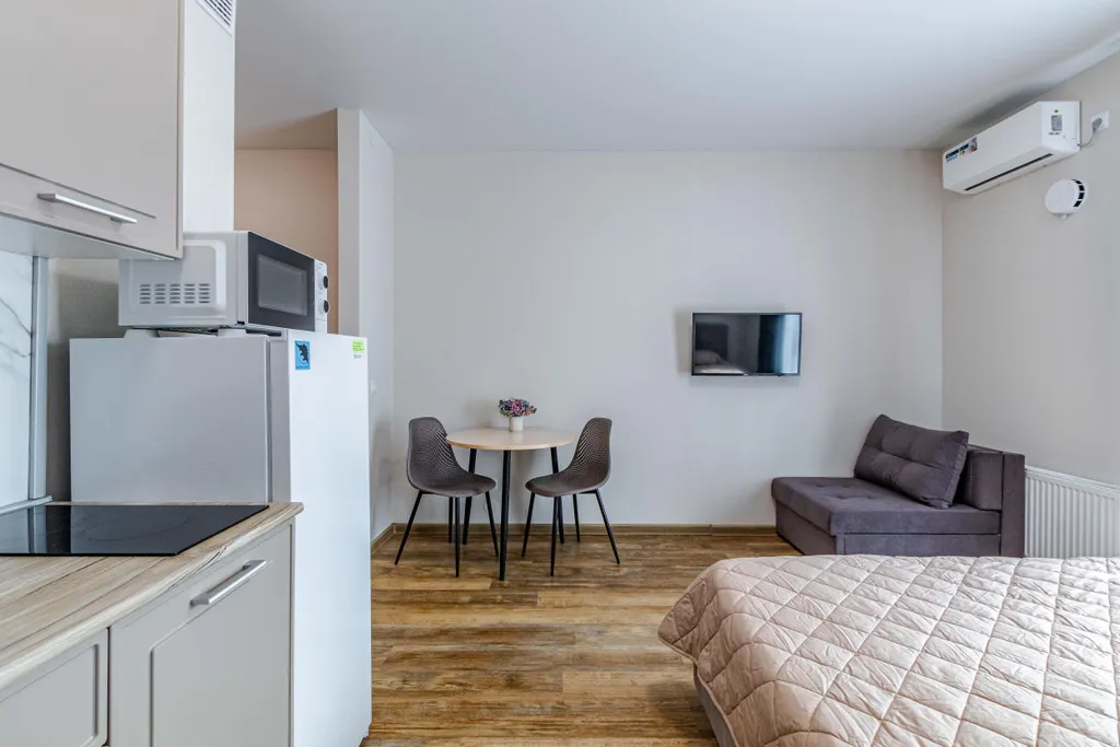 Квартира в центре с кондиционером и лаунж-зоной