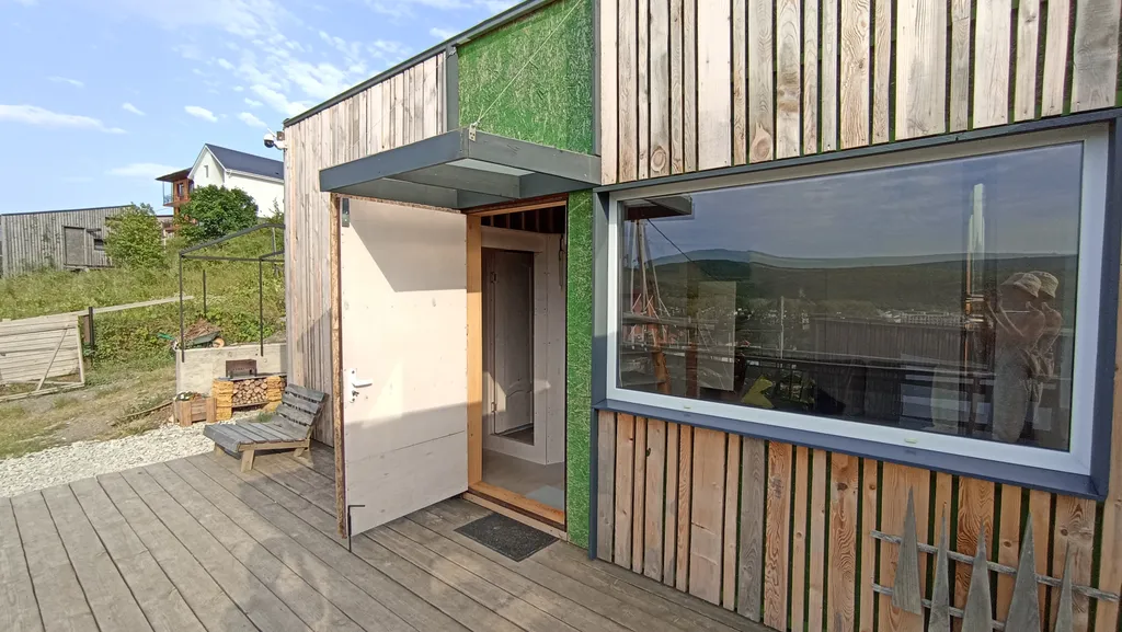 Эко-бунгало Розмарин с видом на горы и море