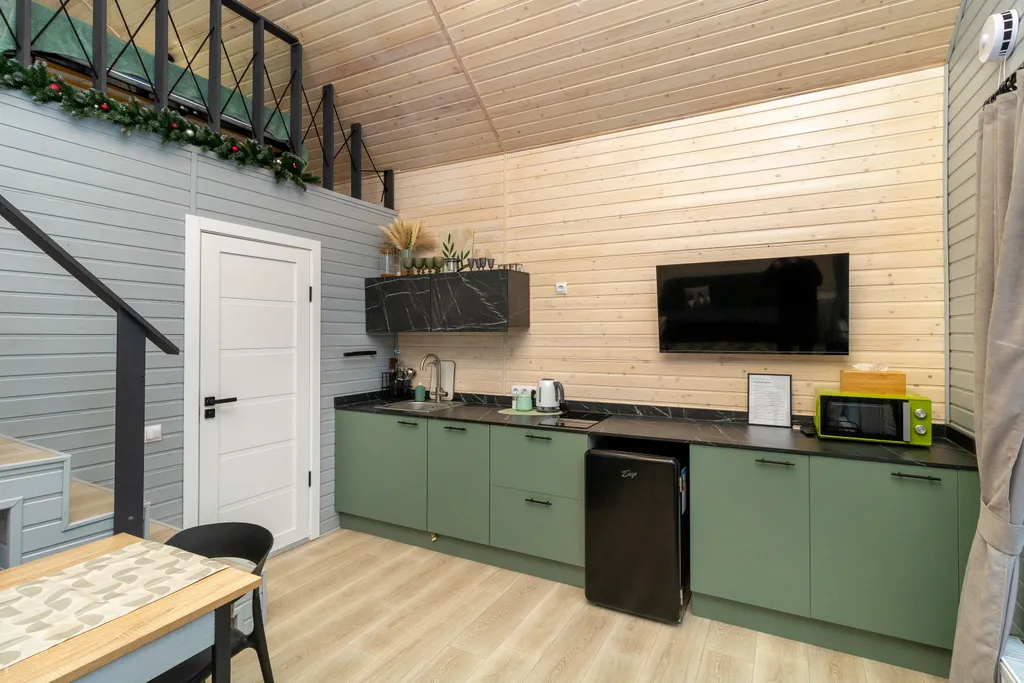 Домик для отдыха у леса