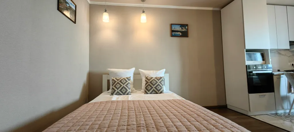 Уютная квартира в центре города с отличным видом на город