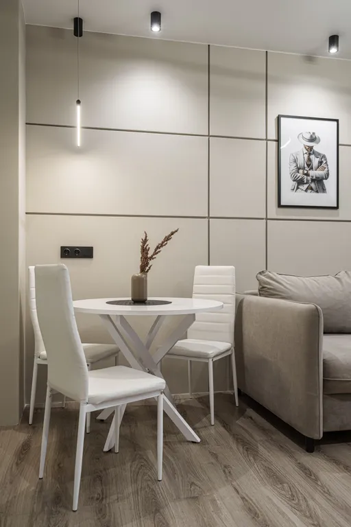 Лаконичная квартира Бурбон в ЖК Притяжение