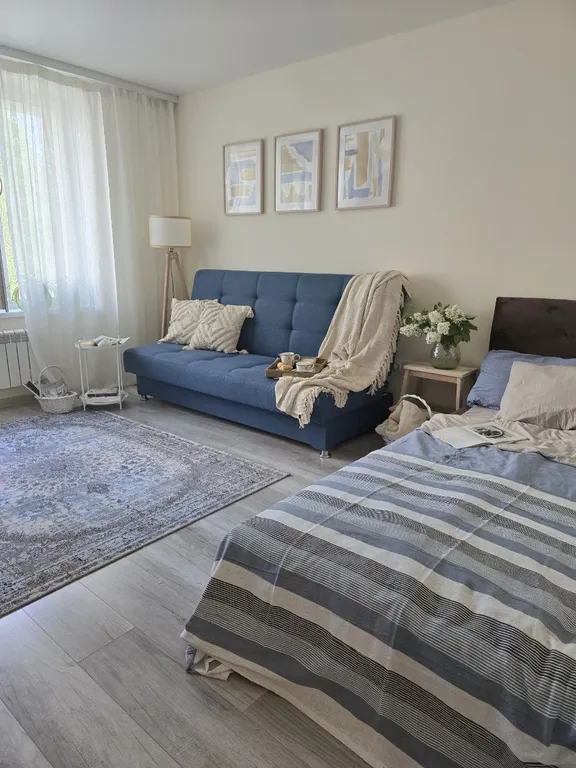 Светлая квартира на берегу Волги