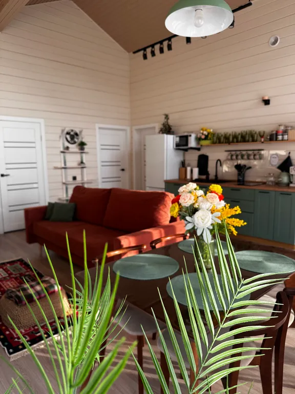 Коттедж Уютный дом BarnHouseChulkovo рядом с горнолыжкой в Чулково — Каменное Тяжино