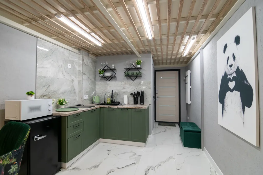 Двухэтажная квартира в стиле лофт