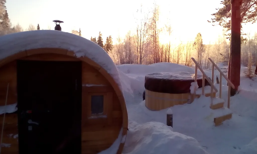 Настоящая Монгольская зимняя юрта