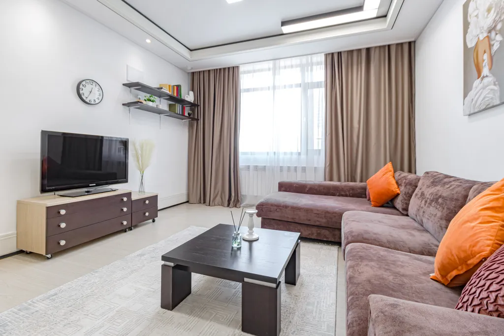 Современная евродвушка рядом с Пирамидой, Highvill Ishim