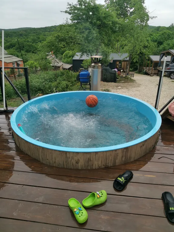 Уютные домики с баней и тёплой купелью