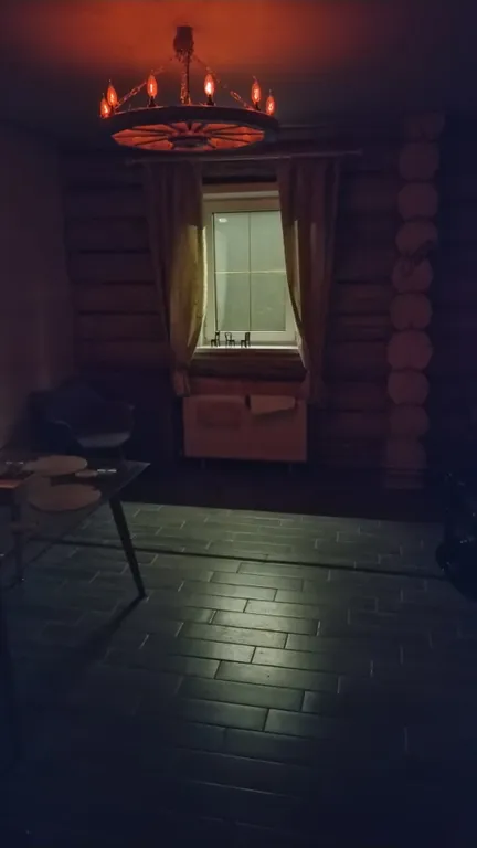 Сруб из бревна с баней внутри