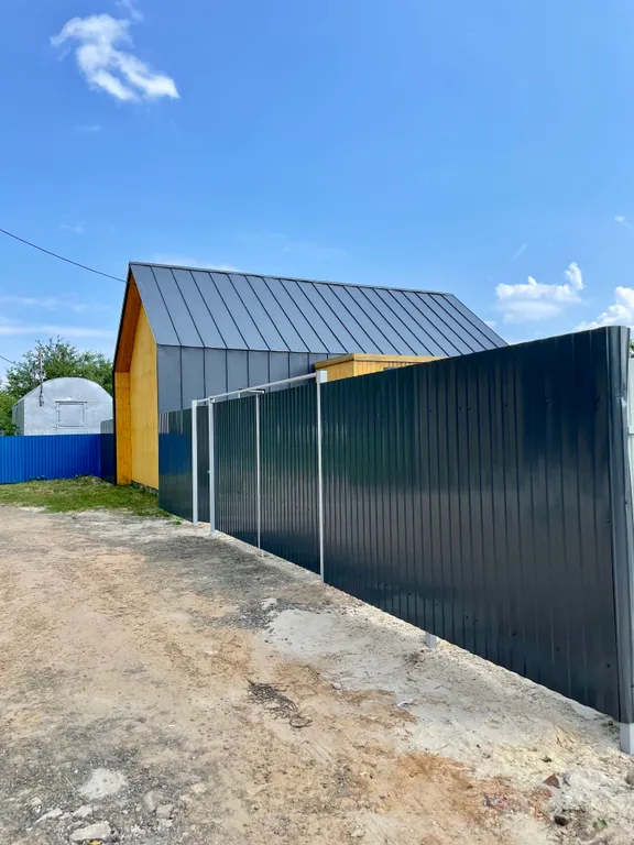 Новый дом в лофт стиле с баней