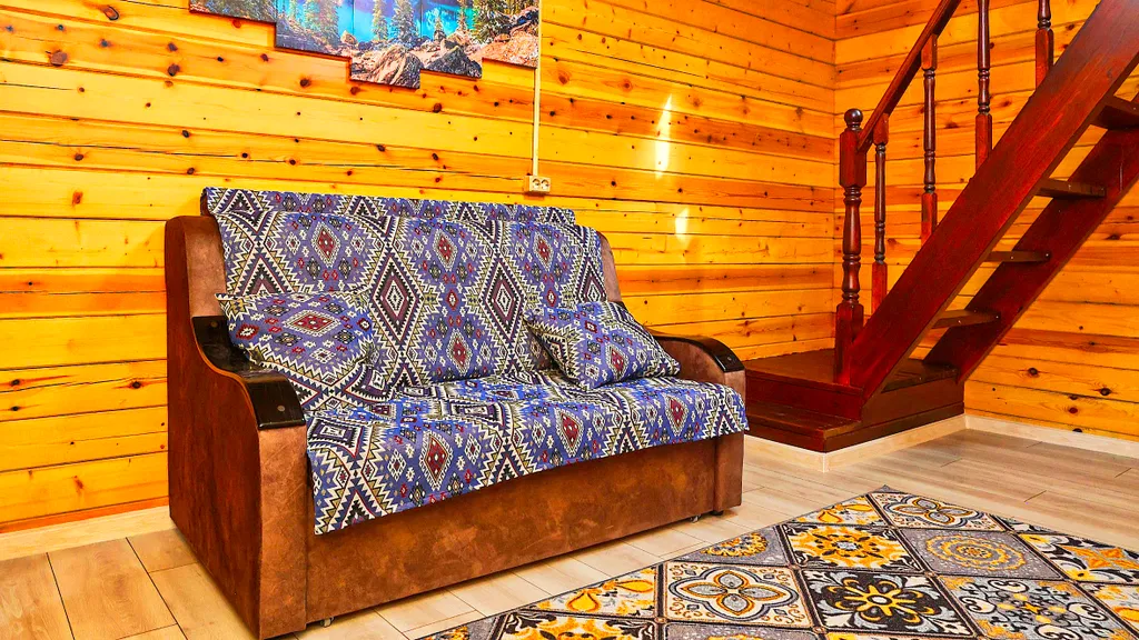 Эко коттедж с видом на море на 6 человек с отдельным двором