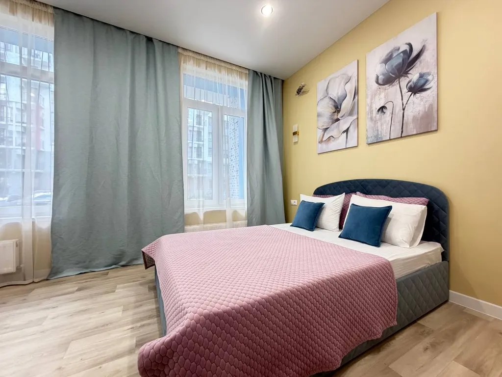 Уютная студия для трех гостей