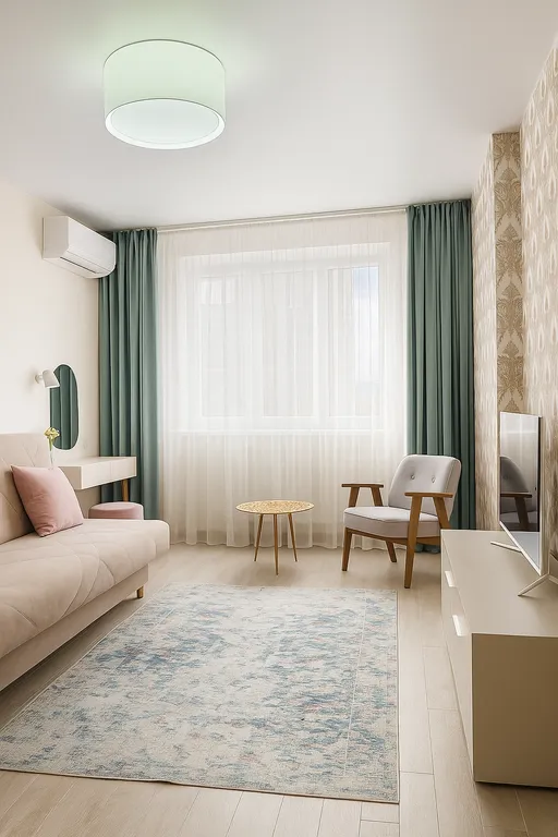 Квартира Уютная 1-комнатная квартира в районе городского парка — Горячий Ключ