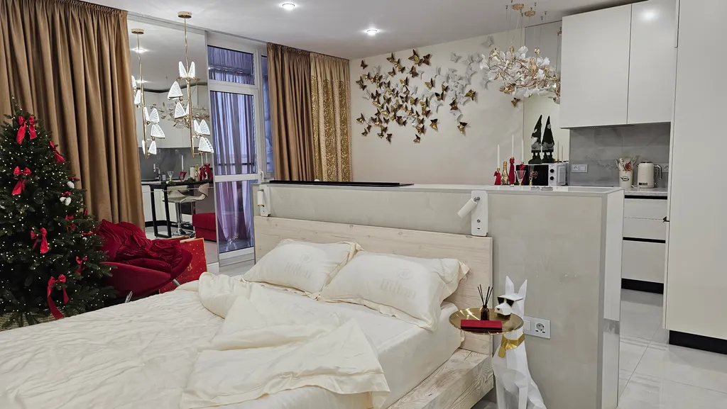 Vogue Аpartments Студия с камином