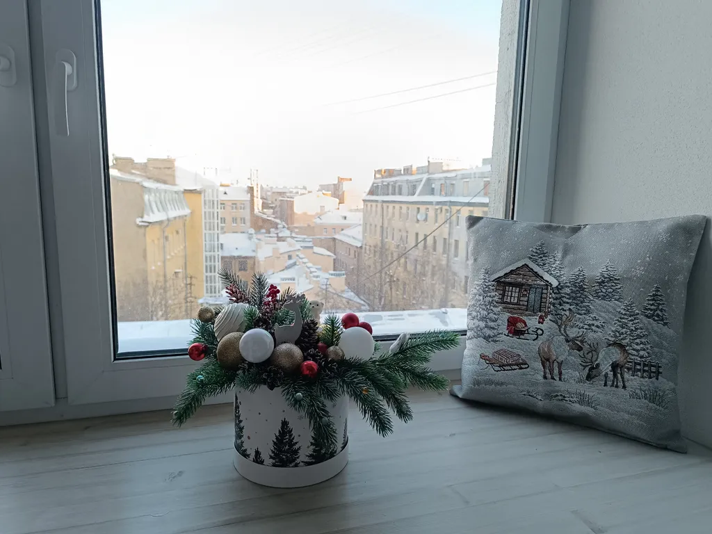 Видовая квартира-студия недалеко от Московского вокзала