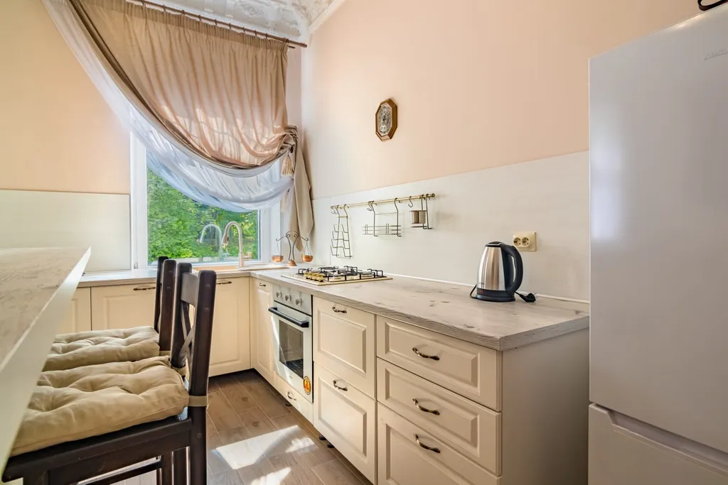 Современная квартира в историческом центре Зеленоградска