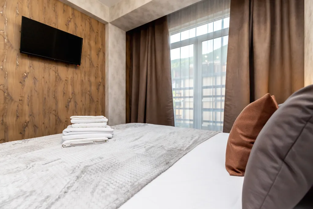 Теплая 4-к квартира у подъемника, Красная Поляна