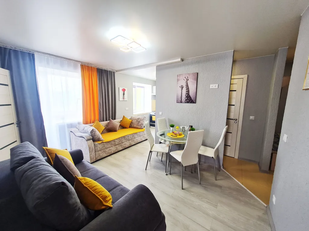 Позитивная 3-комнатная студия у жд вокзала