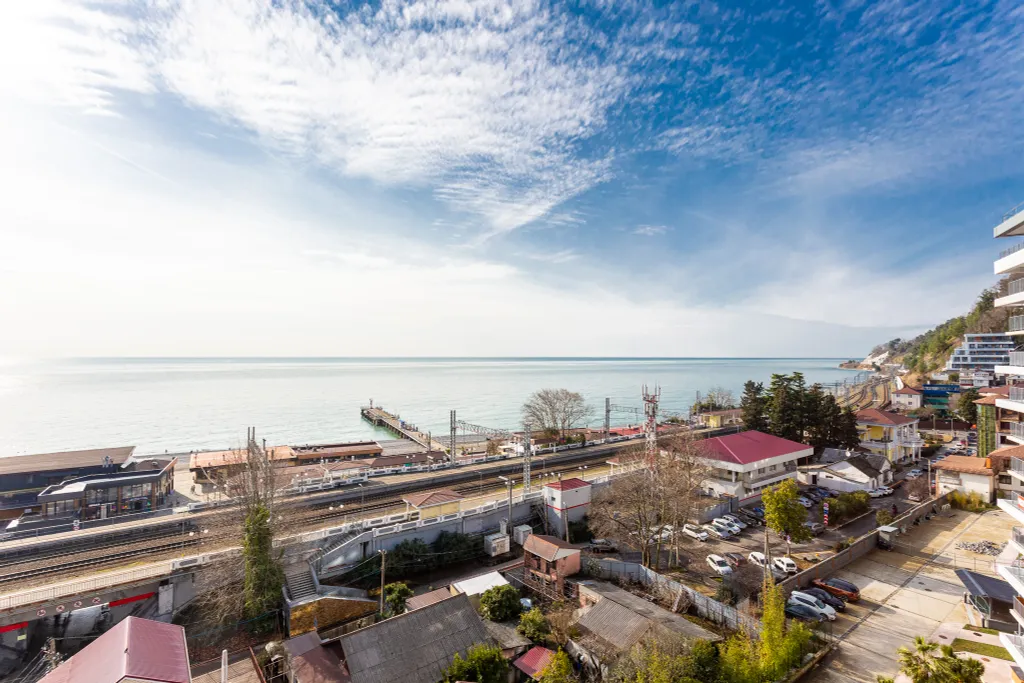 Уютная студия с видом на море Каравелла 221