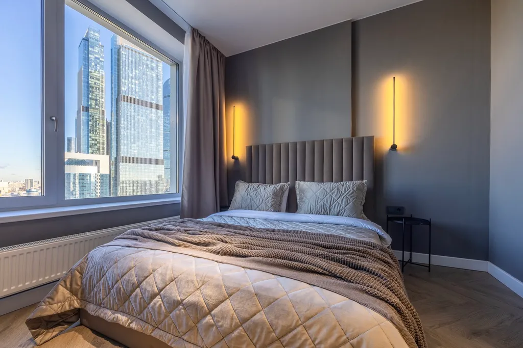 Квартира Евротрёшка в ЖК Нeаdliner pядoм с Moсква-Сити — аренда посуточно в Москва