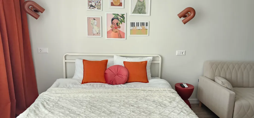 Студия с видом на лес