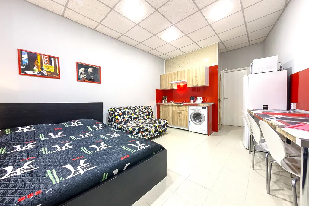 Квартира Квартира Четырехметсная студия у Московского вокзала — Санкт-Петербург