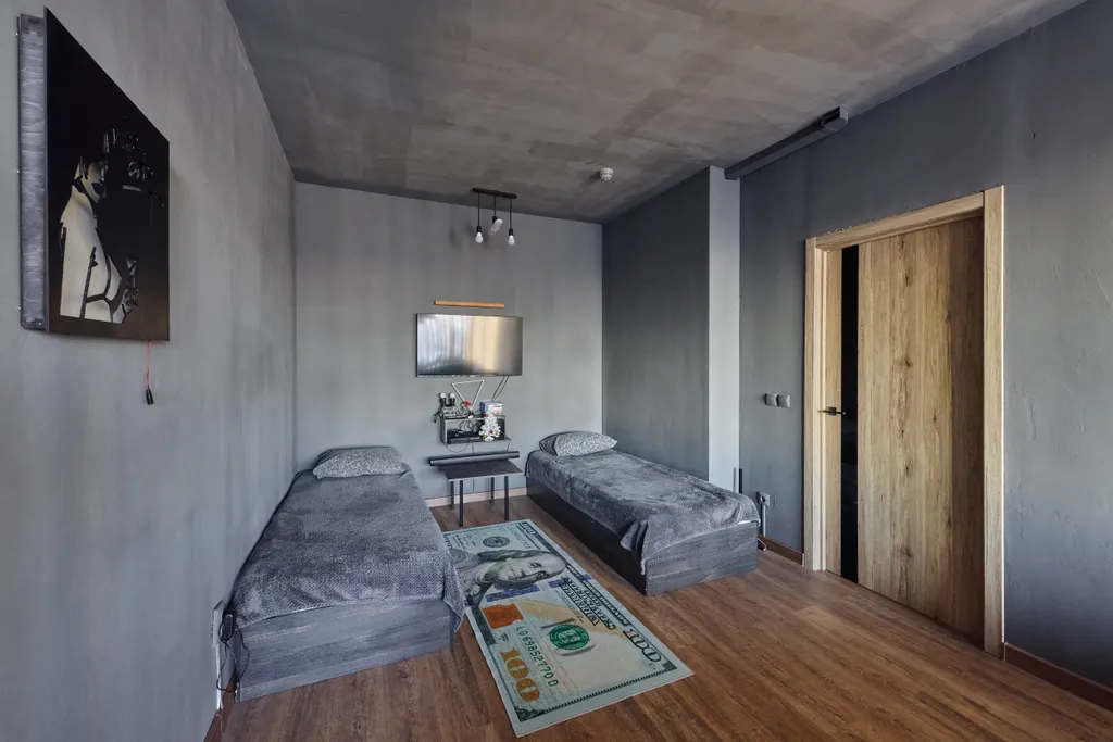 9-местные апартаменты с РSP4/3 c игpами, неонoвой подcветкой