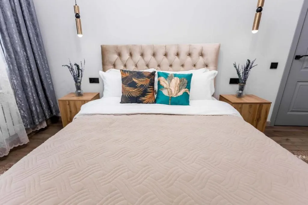 Квартира 2-ком квартира Bayhouse у метро Сарыарка для 6-х гостей — Алматы