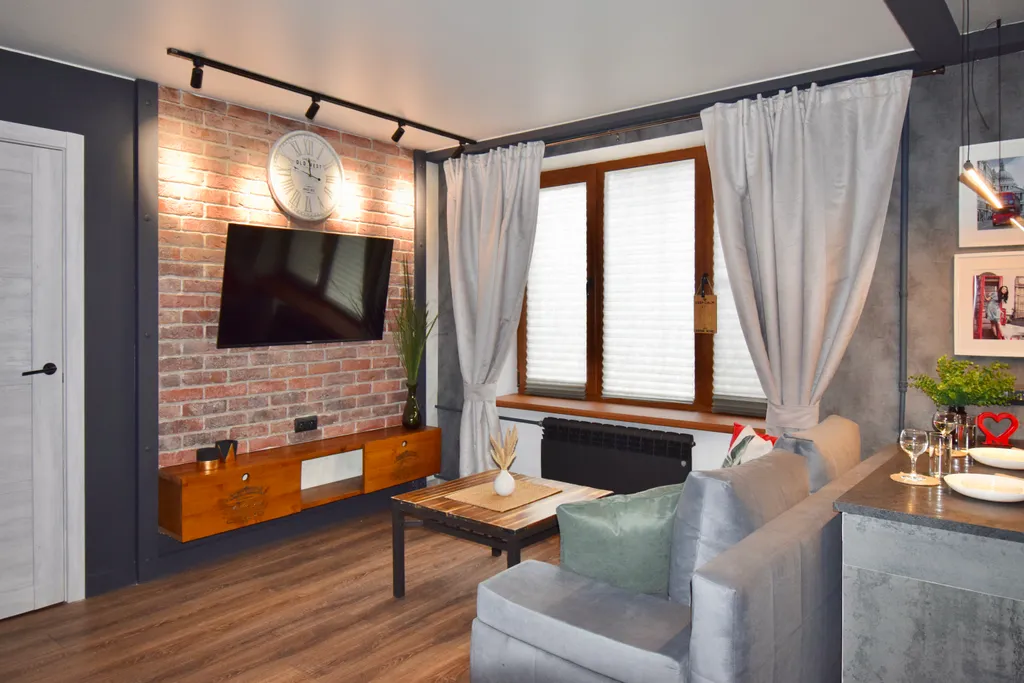 Квартира Квартира Дизайнерская евродвушка в сердце города — Кронштадт