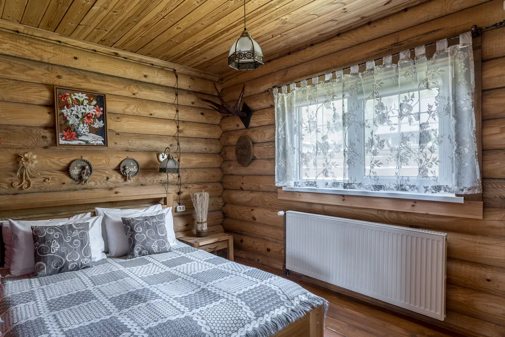 Дом с камином и 3 спальнями в Беловежской пуще, завтрак включен