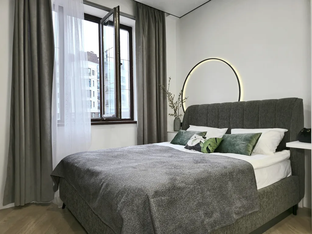 Квартира Апартаменты студия Apartnamore Олива 1 минута до моря — Зеленоградск