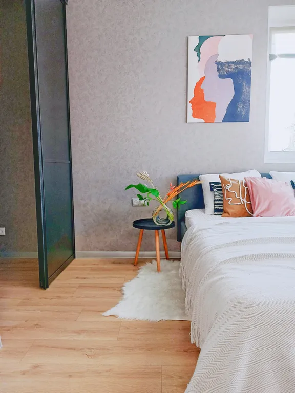 Просторная светлая евродвушка в центре