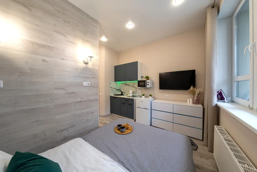 Квартира Квартира Студия в песочных тонах — Екатеринбург