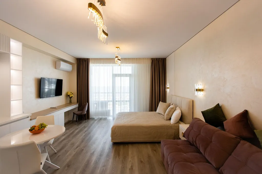 Апартаменты у моря с видом и SPA-комплексом рядом