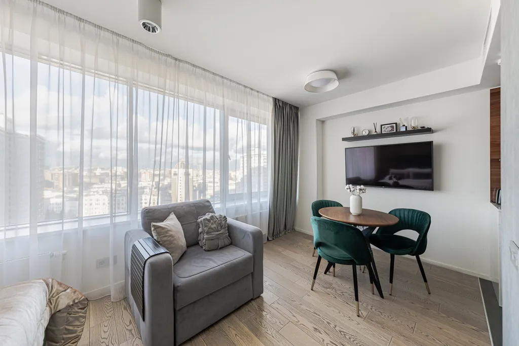 Квартира Квартира Видовая студия Green Book Смарт Хост — Москва