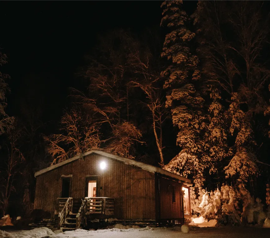 Коттедж Дом с видом на лес, сауной, 5 минут по лесной тропе до озера — Тосно