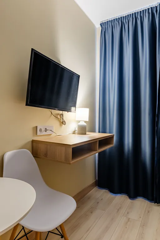 Квартира Квартира Уютная студия рядом с метро Чёрная речка — Санкт-Петербург