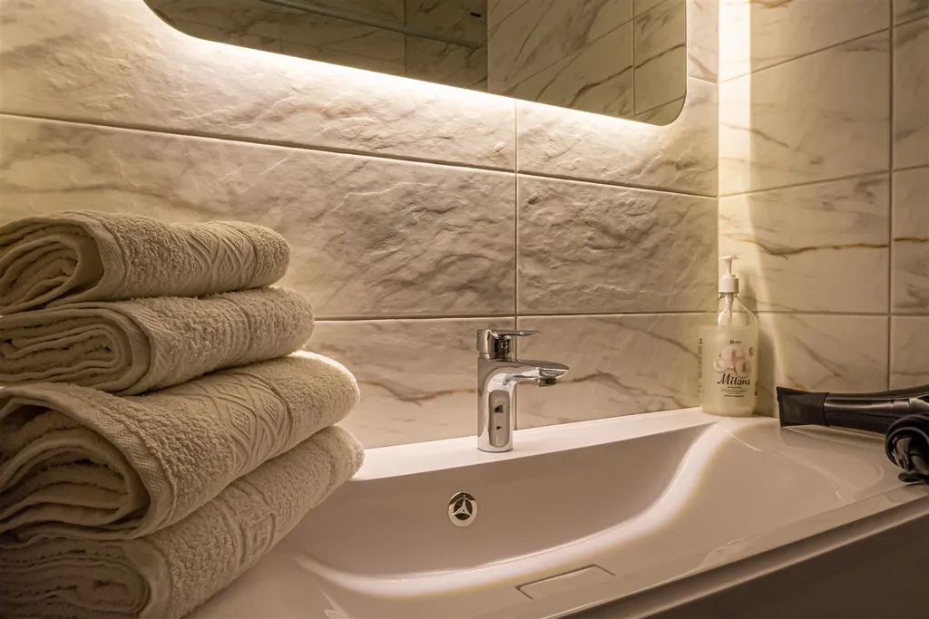 Квартира в центре с видом на лес.