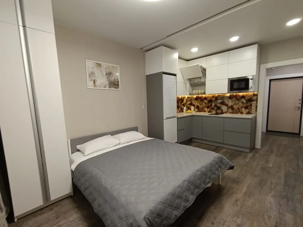 Квартира Уютная квартира-студия — Янино-1