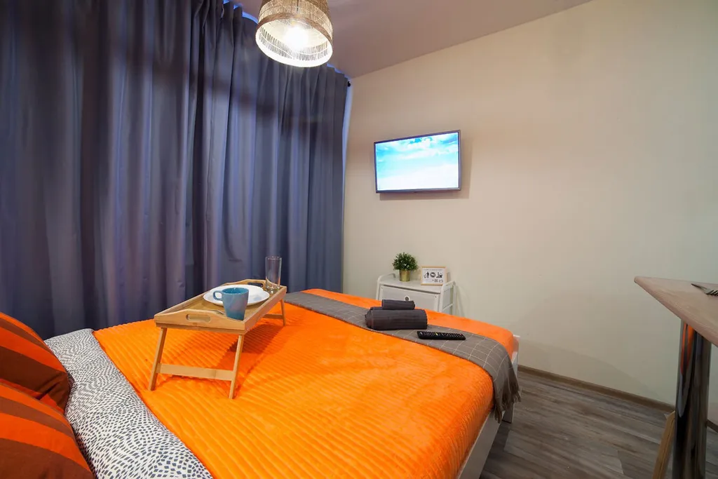 Студия на 2-х гостей возле метро «Красный проспект»