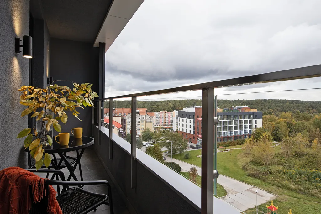 Апартаменты с видом на лес