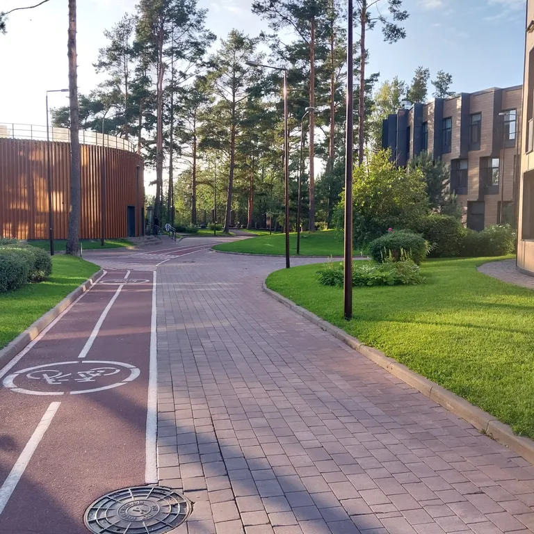 Квартира на берегу залива в комплексе Светлый мир