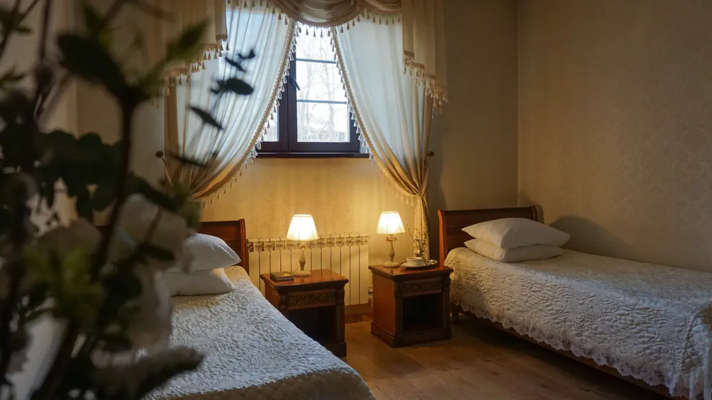 Стандартный двухместный с 2 односпальными кроватями