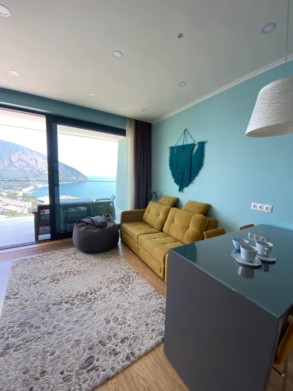 Апартамент в элитном ЖК Гурзуф Ривьера с панорамным видом на море