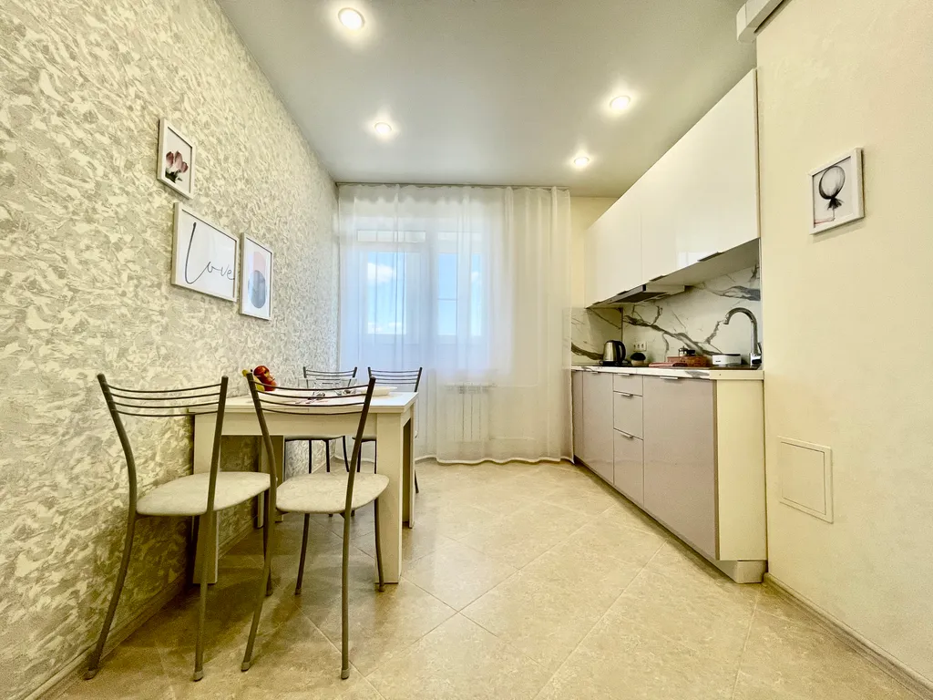 Квартира 1-комнатная квартира в новом доме с видом на Волгу — Самара