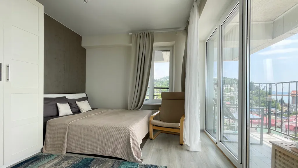 Квартира с шикарным видом на море Каравелла Португалии