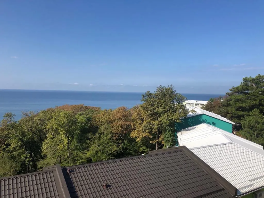 Просторная квартира с видом на море и частным пляжем